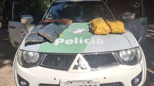 Polícia Ambiental recolhe petrechos de pesca no rio do peixe em Parapuã