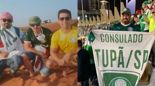 Palmeirenses tupãenses estão em Dubai para acompanhar final do Mundial de Clubes da Fifa