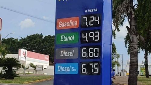 Com reajuste, gasolina já chega a custar mais de R$ 7 em Tupã