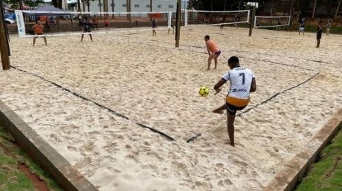 1º Torneio de Futevôlei acontece neste sábado na Arena Gilmar