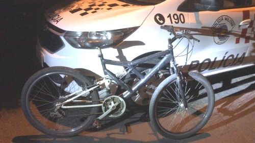 Polícia Militar recupera bicicleta furtada de supermercado em Tupã