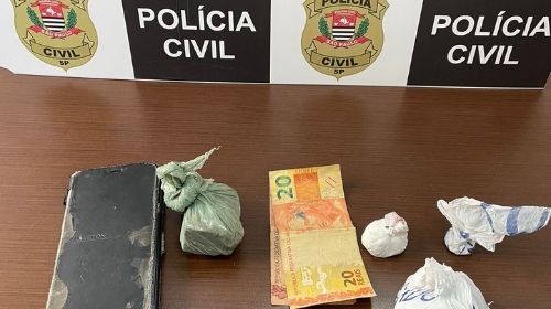 Polícia Civil de Tupã prende suspeito de tráfico de drogas na região do Parque Aliança