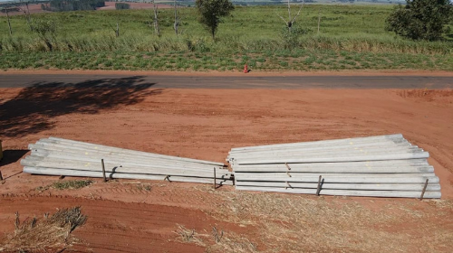 Queiroz inicia obras para melhoria da rede de energia elétrica