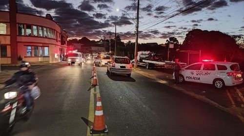 Maio Amarelo: PM de Tupã faz pontos de bloqueios e fiscaliza irregularidades no trânsito