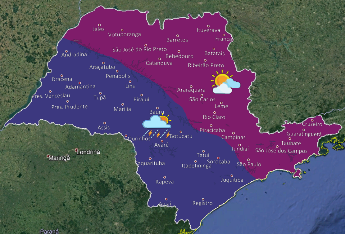 Tempo pode mudar a partir deste domingo (29) em Tupã