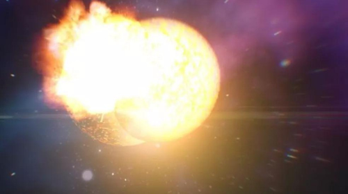 Colisão rara de duas estrelas mortas é detectada por novo telescópio