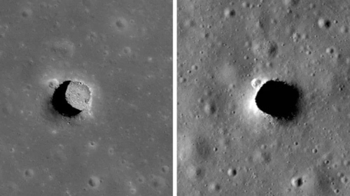 Sonda da Nasa encontra poços lunares com temperaturas 