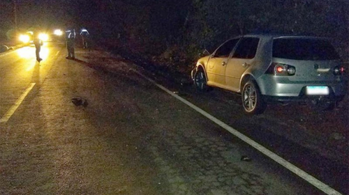 Casal fica ferido em acidente provocado por um boi solto na vicinal Bastos/Tupã - Foto:Valdecir Luís