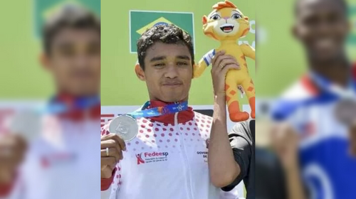 Atleta tupãense conquista medalha de prata nos Jogos da Juventude em Aracajú