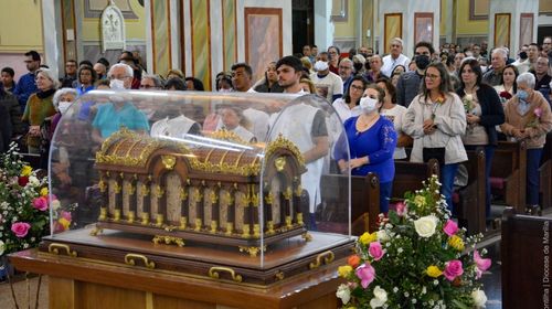 Marília recebe relíquias de Santa Teresinha em comemoração aos 70 anos da Diocese