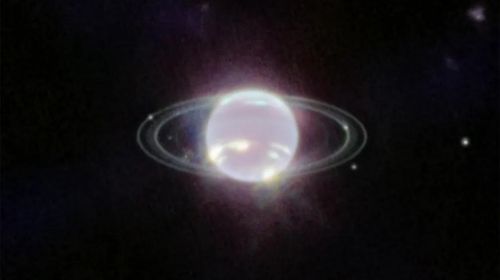 James Webb: nova imagem do supertelescópio captura a visão mais nítida dos anéis de Netuno em décadas