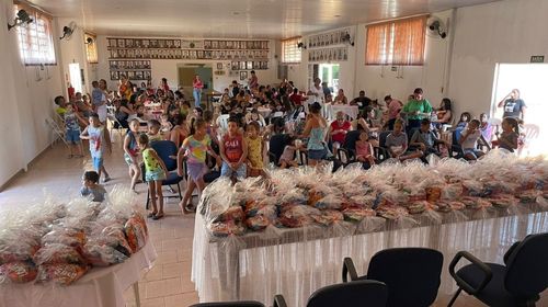 Emoção e alegria marcam festa de Dia das Crianças do projeto Força do Bem de Tupã