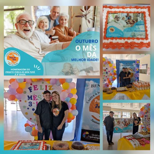 Projeto Força do Bem promove festas em celebração ao mês do idoso (Foto/Reprodução)