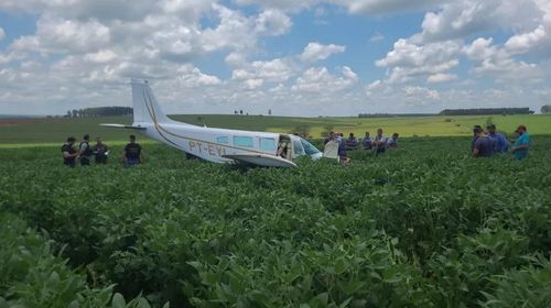 Polícia Civil confirma prisão de suspeito que estava em avião com mais de 500 kg de cocaína e fez pouso forçado após perseguição