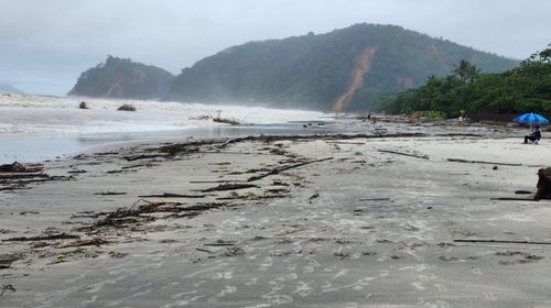 As chuvas que caíram entre sexta-feira (17) e sábado (18) no Litoral Norte de São Paulo foram as maiores registradas em 24 horas na história do Brasil./Foto: arquivo pessoal