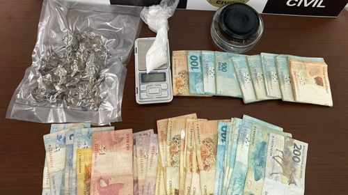 Polícia Civil surpreende mais um suspeito de tráfico de drogas na zona sul da cidade