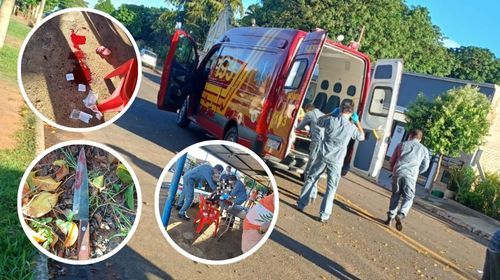 Mototaxista de Tupã fica em estado gravíssimo após ser esfaqueado no distrito de Parnaso