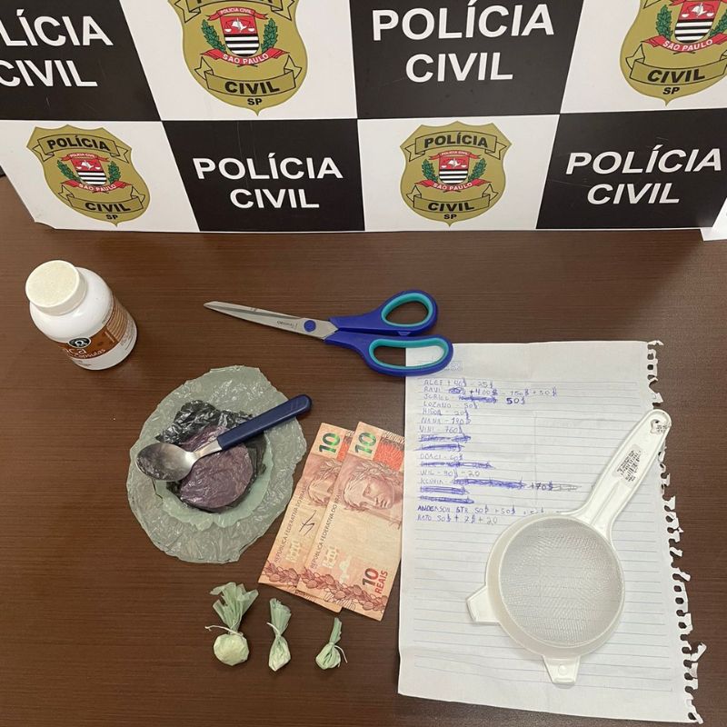 Polícia Civil de Tupã prende suspeito de tráfico de drogas em operação na zona leste