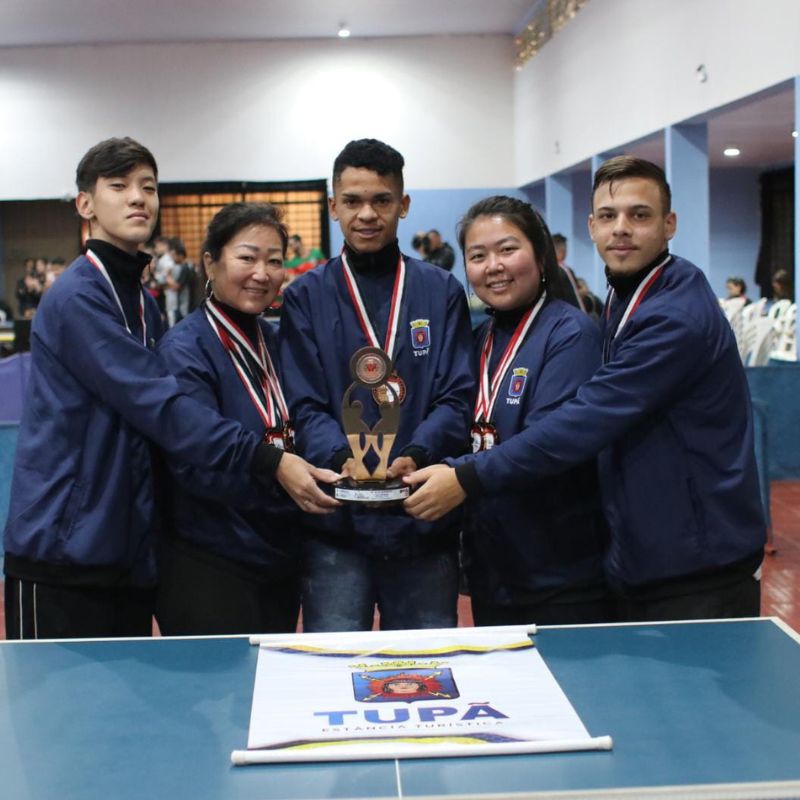 Tênis de mesa de Tupã conquista três bronzes nos Jogos Regionais 2023