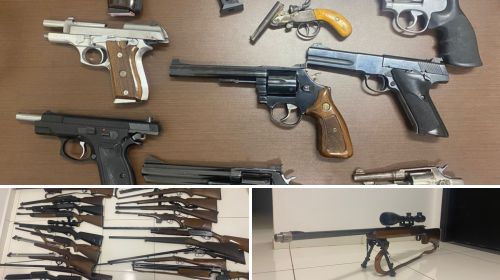 Homem é preso com arsenal de armas e munições ilegais em Bastos após ameaçar família
