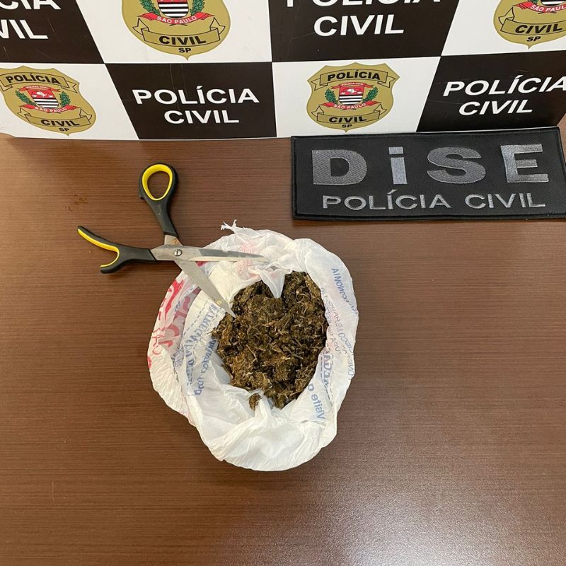 Polícia Civil de Tupã prende mais um envolvido com tráfico de drogas