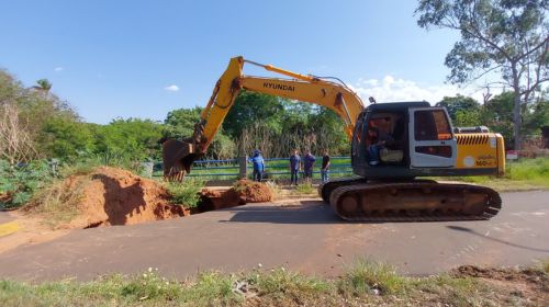 Prefeitura de Tupã inicia obras na avenida Silvio Bolcato
