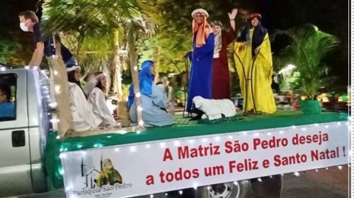 Presépio Vivo da Matriz de São Pedro percorre as ruas de Tupã nesta sexta-feira