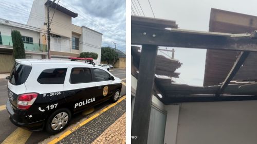 Identificado homem que morreu após cair de telhado em Tupã; conhecido pela polícia por diversos furtos
