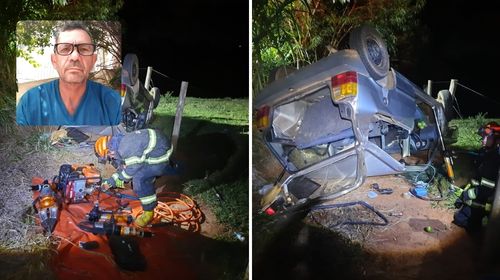 Homem morre após capotar carro na vicinal que liga Tupã a Parnaso