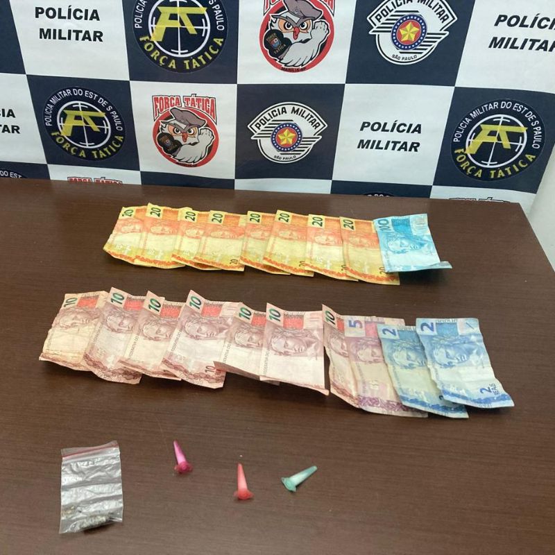 Polícia Militar prende dois por tráfico de drogas no Jamil Dualib em Tupã