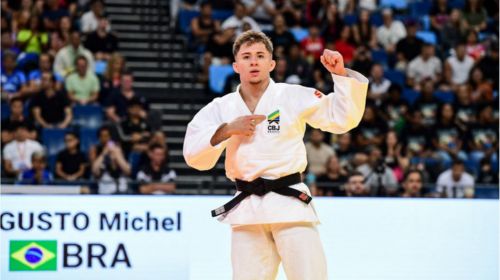 Judoca de Bastos, Michel Augusto garante vaga nas Olimpíadas de Paris 2024