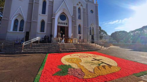 Corpus Christi em Tupã terá decoração de tapetes e missa campal