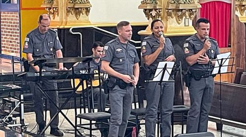 Coral da Polícia Militar estará na missa deste domingo na Matriz de São Pedro em Tupã
