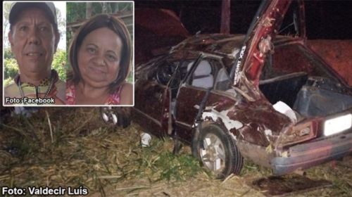 Dois moradores de Bastos morrem em grave acidente em vicinal