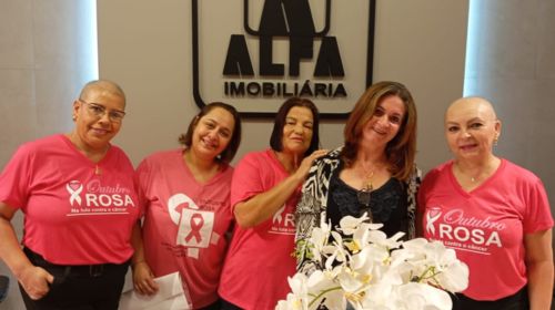 Guerreiras do Outubro Rosa conscientizam sobre o câncer de mama