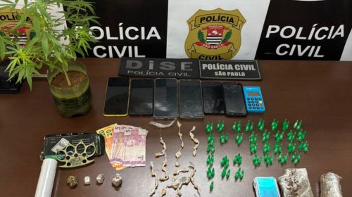 Polícia Civil prende seis traficantes durante operação em Herculândia