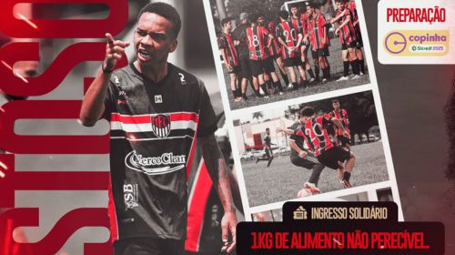 Tupã F.C. enfrenta o Atlético Linense em amistoso nesta sexta-feira