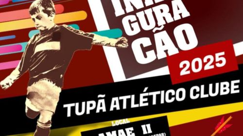 Tupã Atlético Clube inaugura projeto social neste domingo com manhã de futebol e lazer