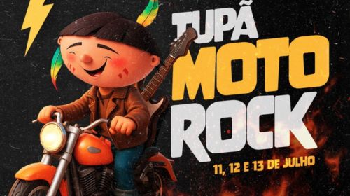 Tupã Moto Rock estreia em julho com mais de 30 horas de música ao vivo