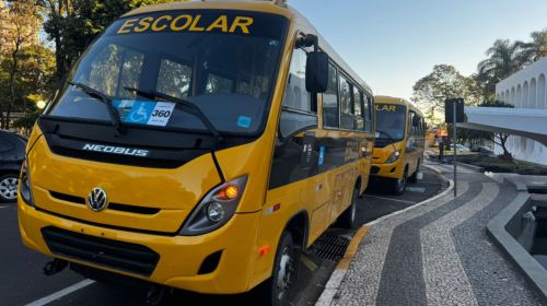 Tupã recebe micro-ônibus para reforçar transporte escolar rural