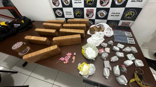 Suspeito de integrar quadrilha de tráfico é preso com ecstasy e maconha em Tupã