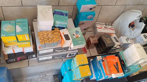 PM apreende mercadorias contrabandeadas na Rodovia Bastos-Iacri
