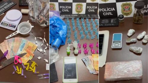 K2, cocaína e maconha são apreendidos em ofensiva contra o tráfico em Tupã