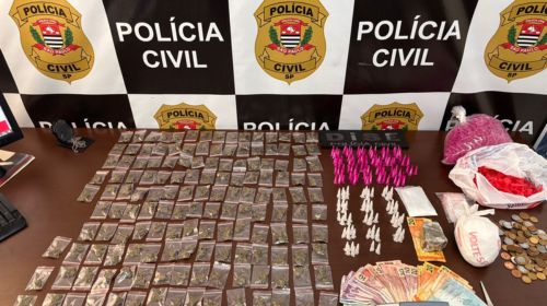 Ação da Polícia Civil desarticula ponto de tráfico no Jamil Dualibi, em Tupã