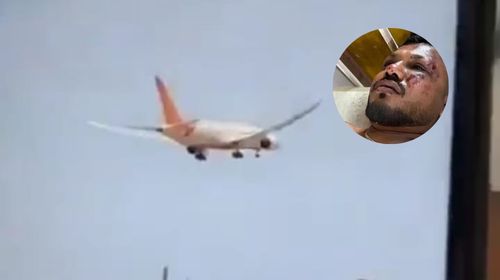 Como único sobrevivente de queda de avião na Índia conseguiu se salvar:  Houve um barulho alto e, em seguida, o avião caiu