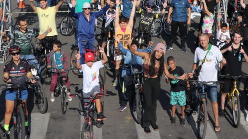 Passeio ciclístico celebra o Dia do Padroeiro