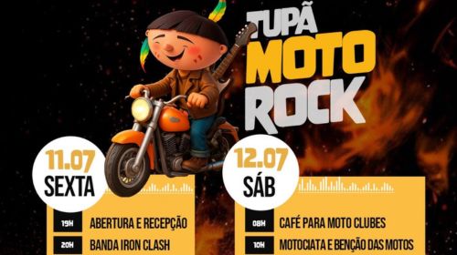 Moto Rock agita Tupã com shows, motociata e globo da morte