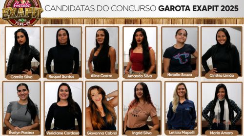 Garota Exapit 2025: conheça as 16 candidatas que disputarão o título nesta quinta-feira