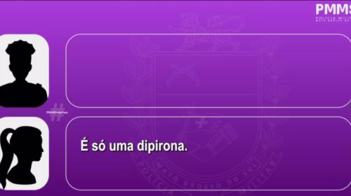 Mulher liga para a polícia e pede dipirona ao denunciar violência doméstica