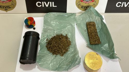 Mandados de busca resultam na apreensão de tablete, porção para cigarros e maconha “dry” em Parapuã